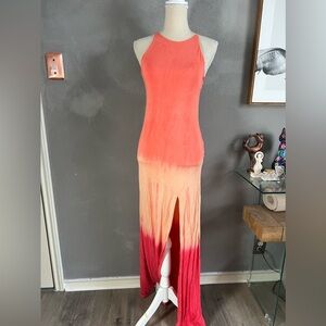 Gypsy 05 cotton halter maxi dress